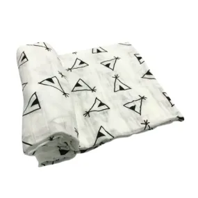 Baby Toddler Muslin Swaddle Blanket - Triangle Tent