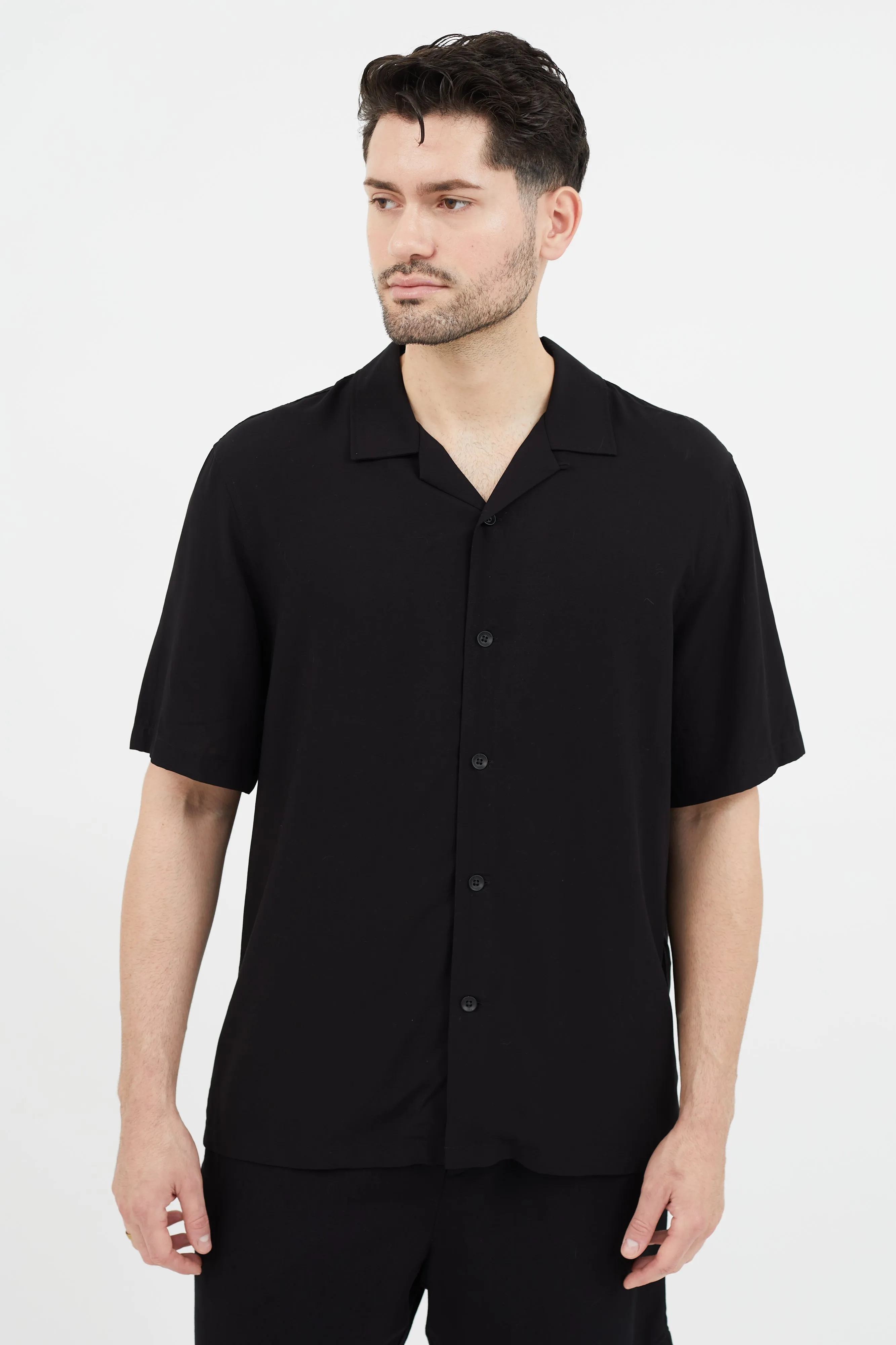 Black Short Sleeve Shirt