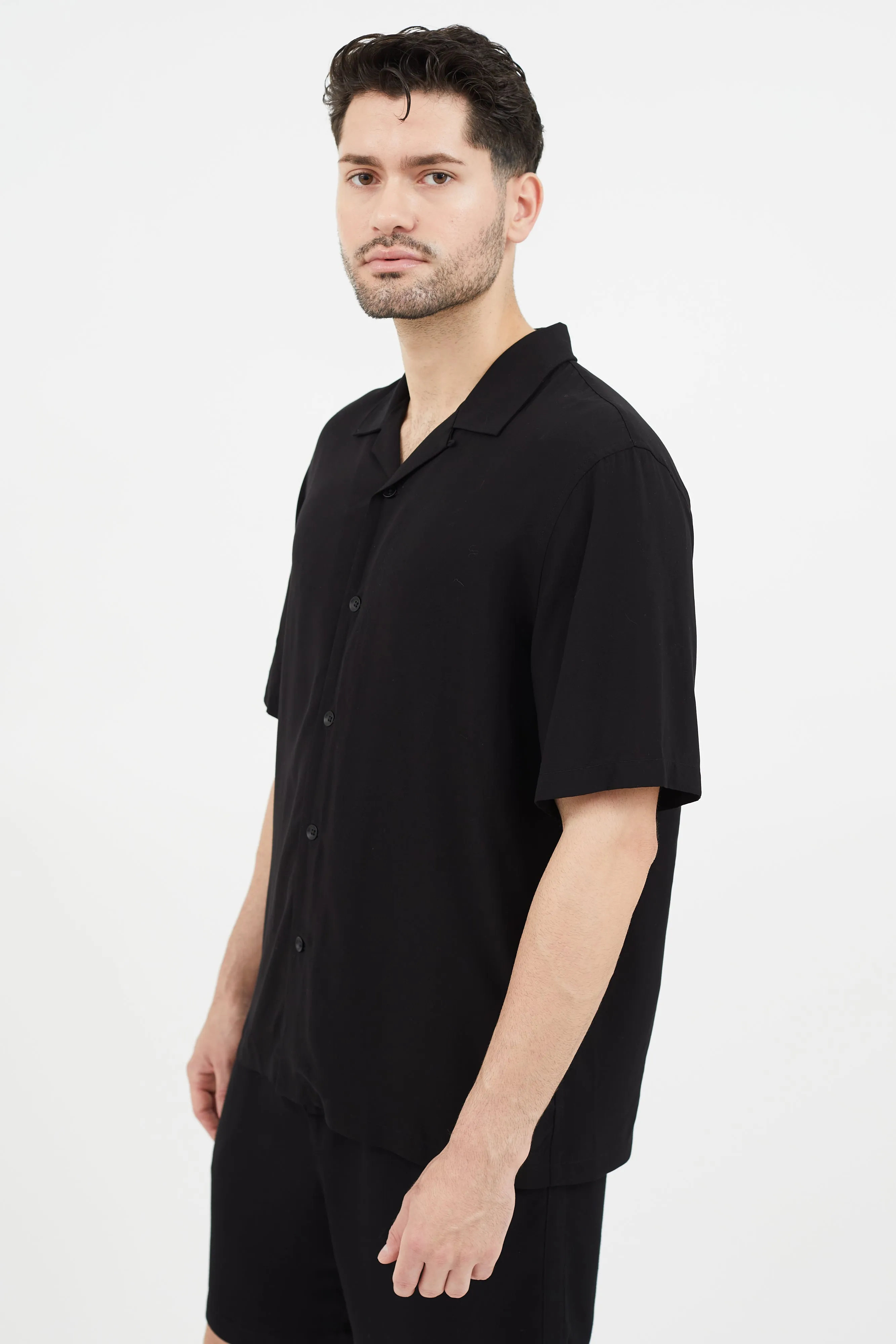 Black Short Sleeve Shirt