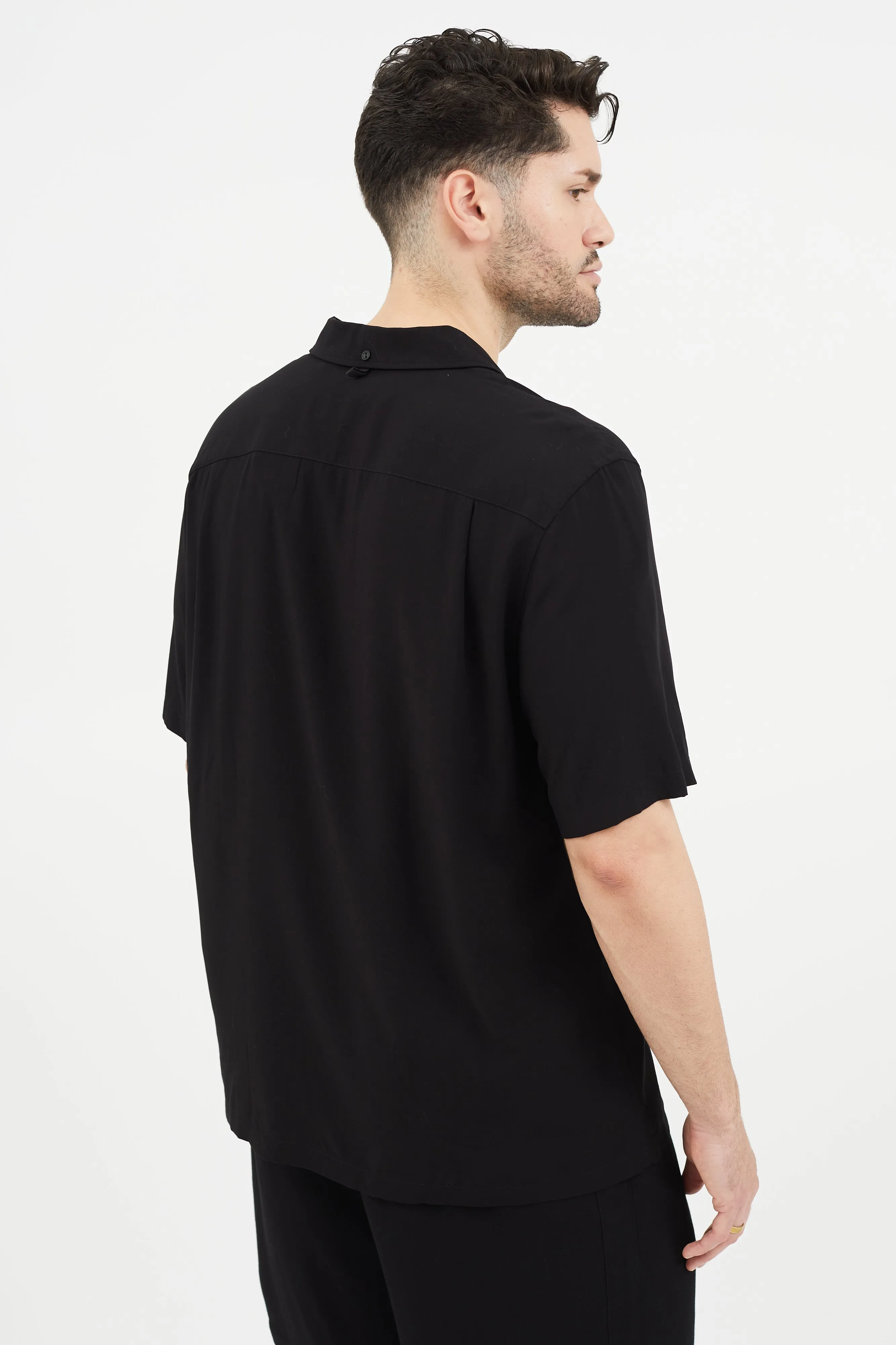 Black Short Sleeve Shirt
