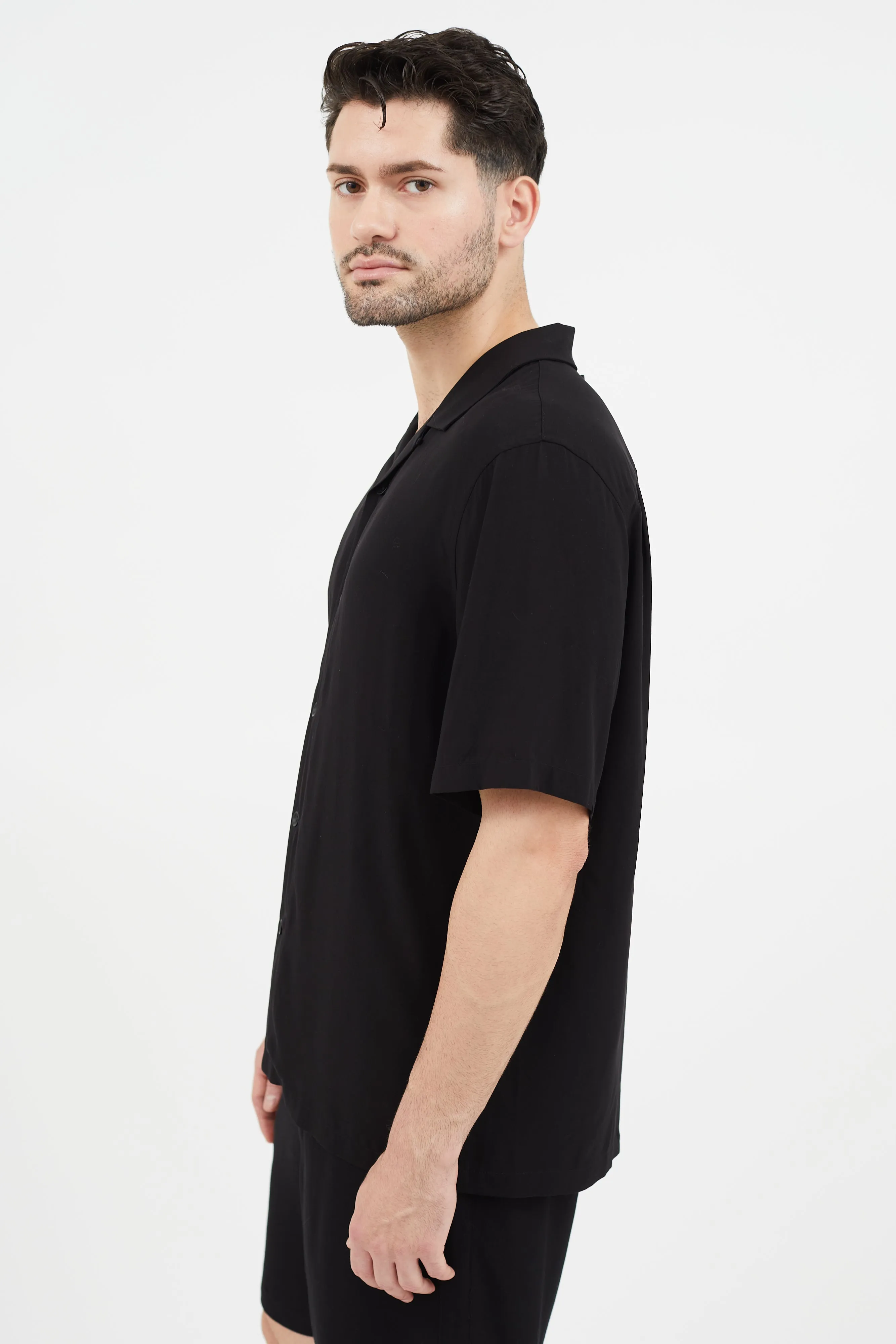 Black Short Sleeve Shirt