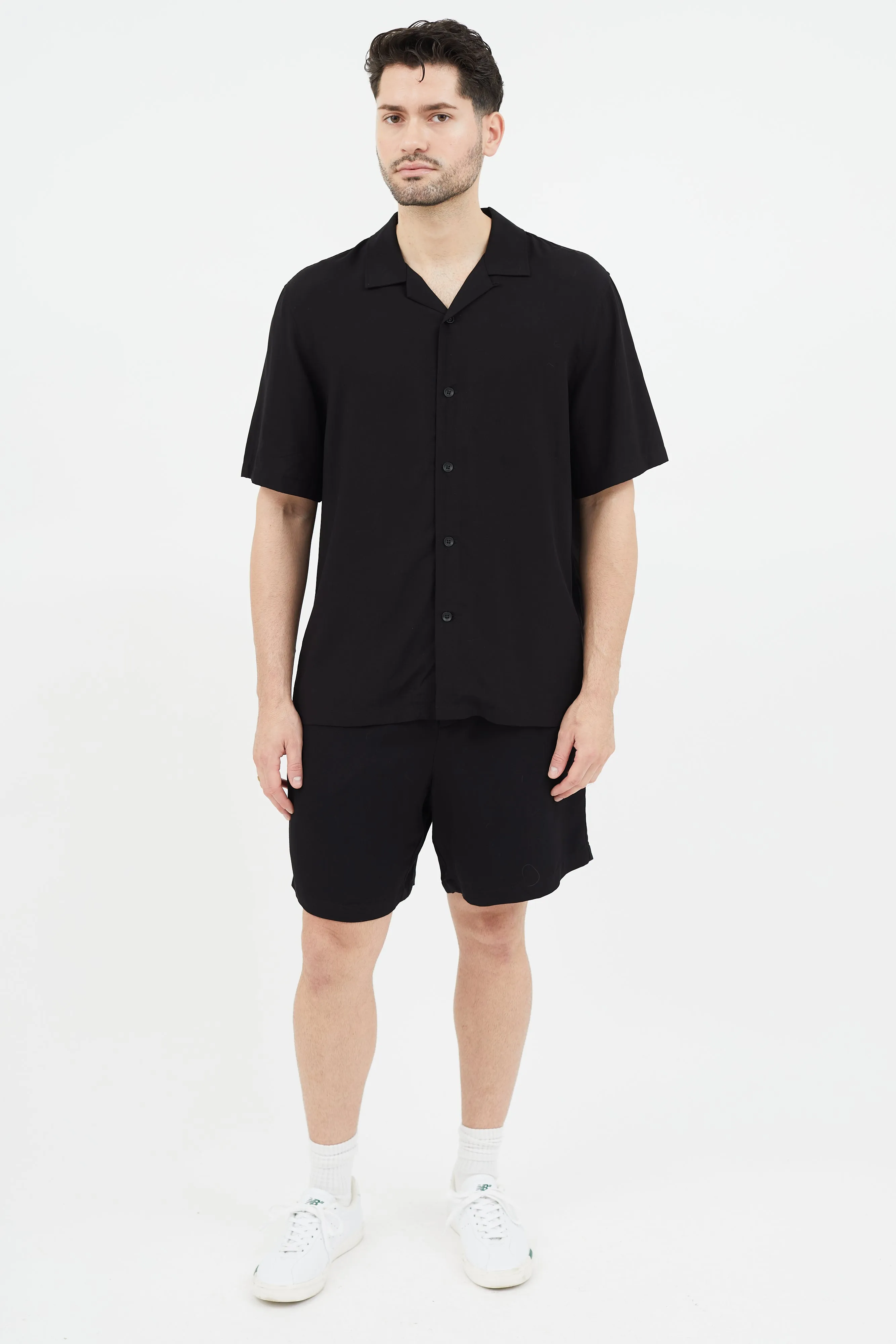 Black Short Sleeve Shirt