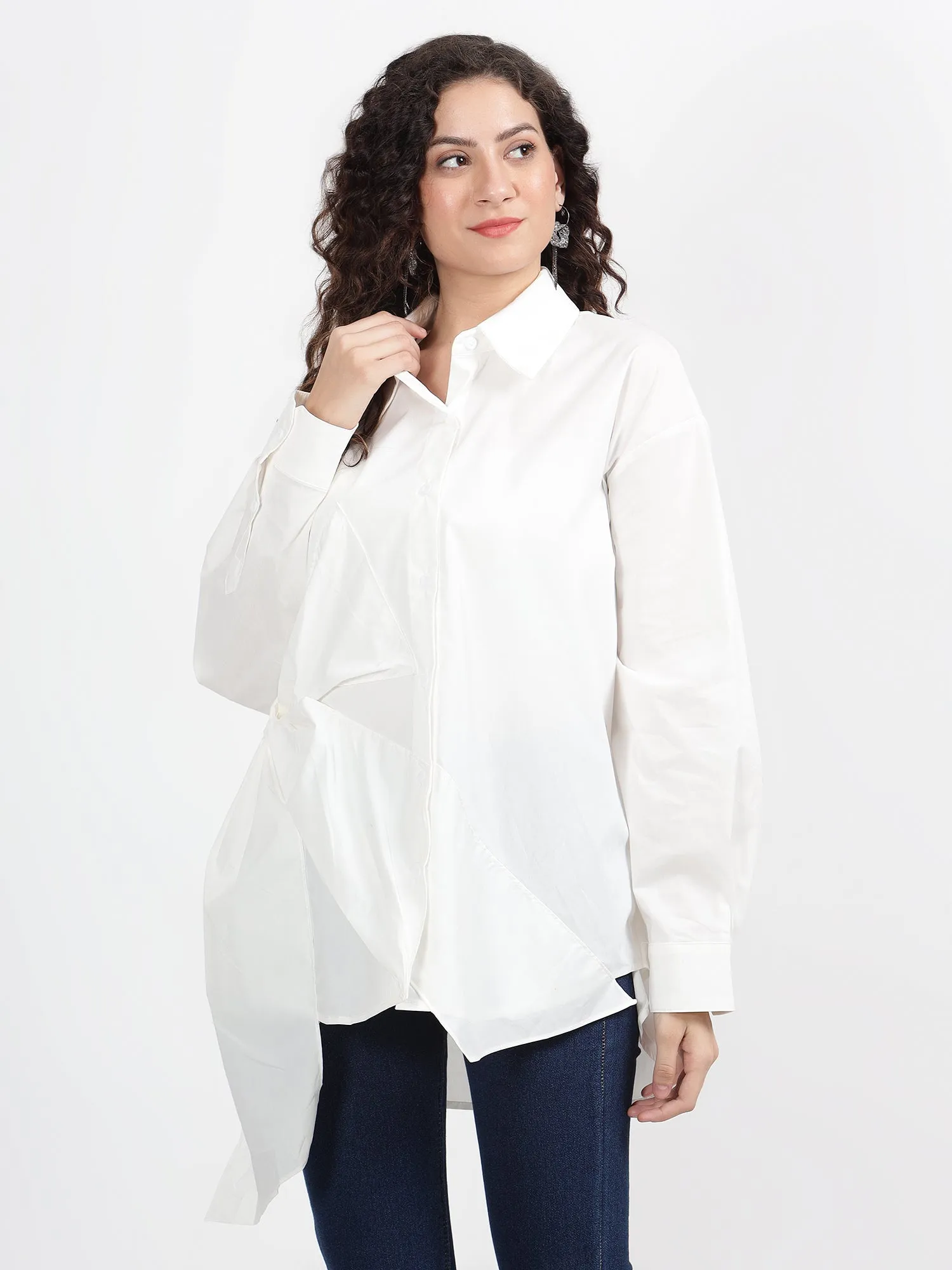 Bow- Cotton free Size Top
