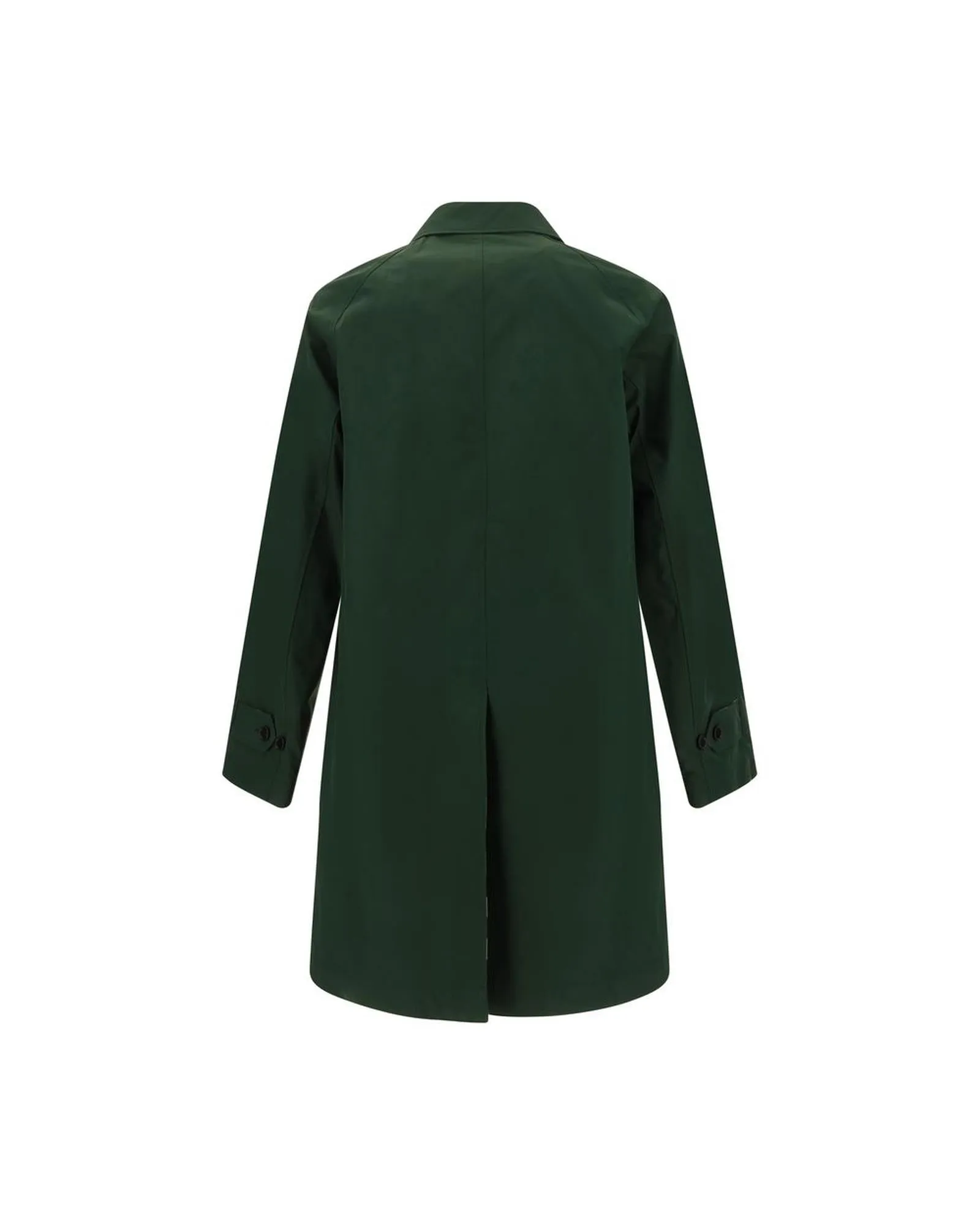 Burberry Double-Breasted Midi Coat with Check Archivio Pattern