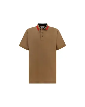 Burberry Edney Polo Shirt with Monogram Detail and Classic Collar