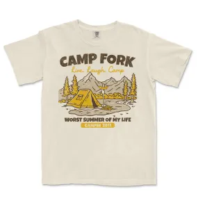 Camp Fork Summer Camp | Comfort Colors® Vintage Tee