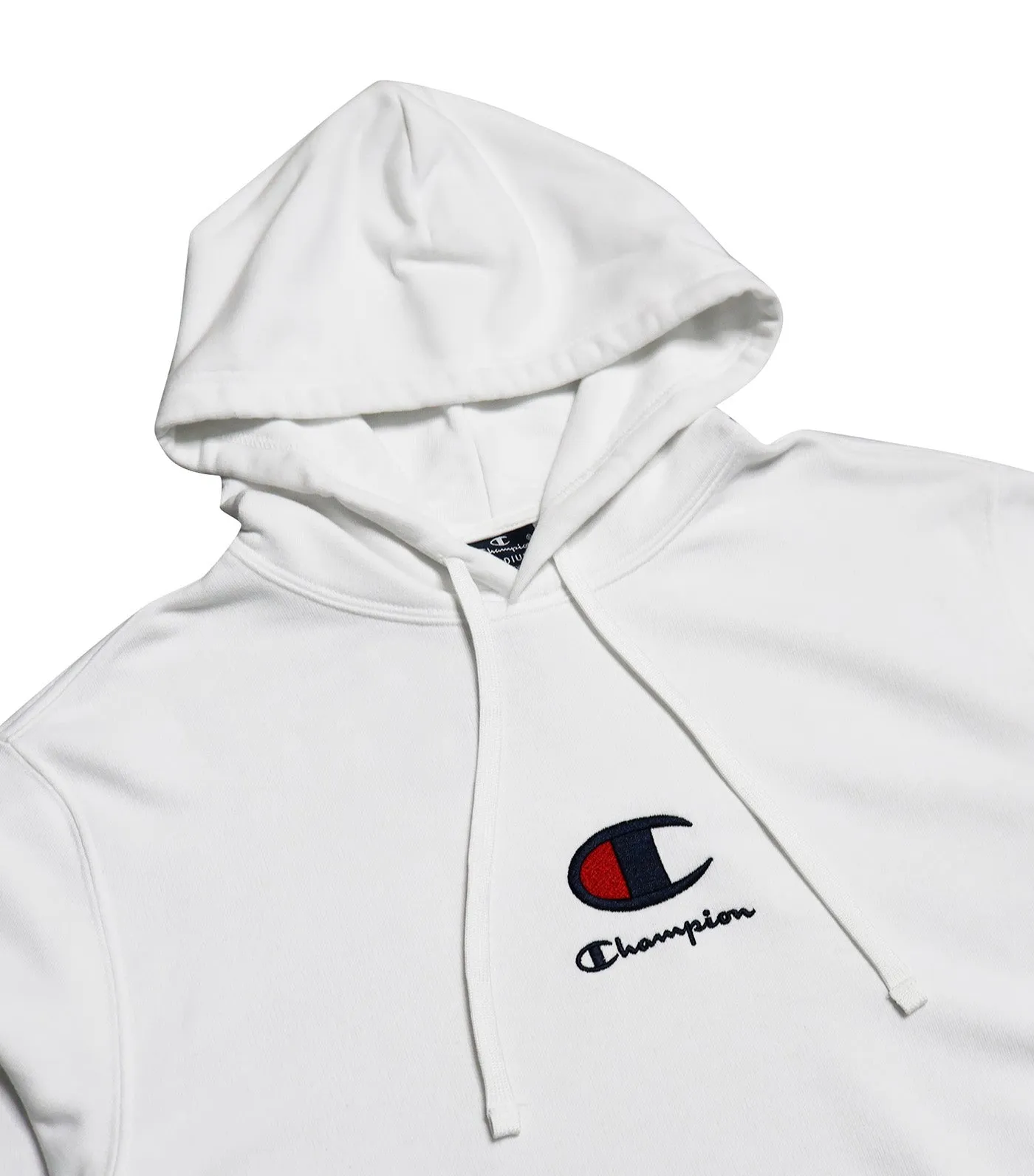 EU Line Hooded Sweatshirt White