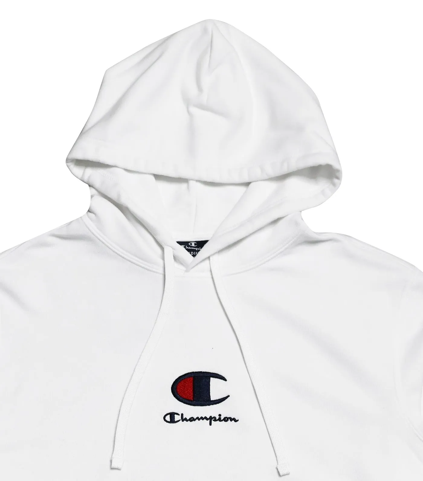 EU Line Hooded Sweatshirt White