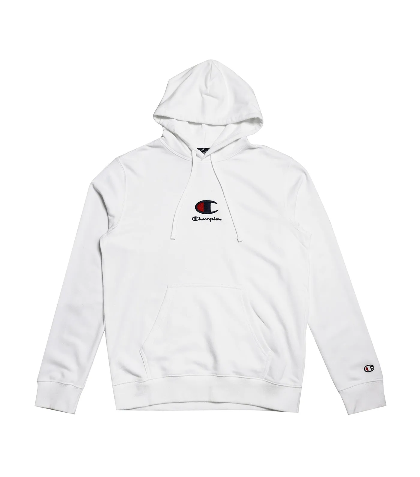 EU Line Hooded Sweatshirt White
