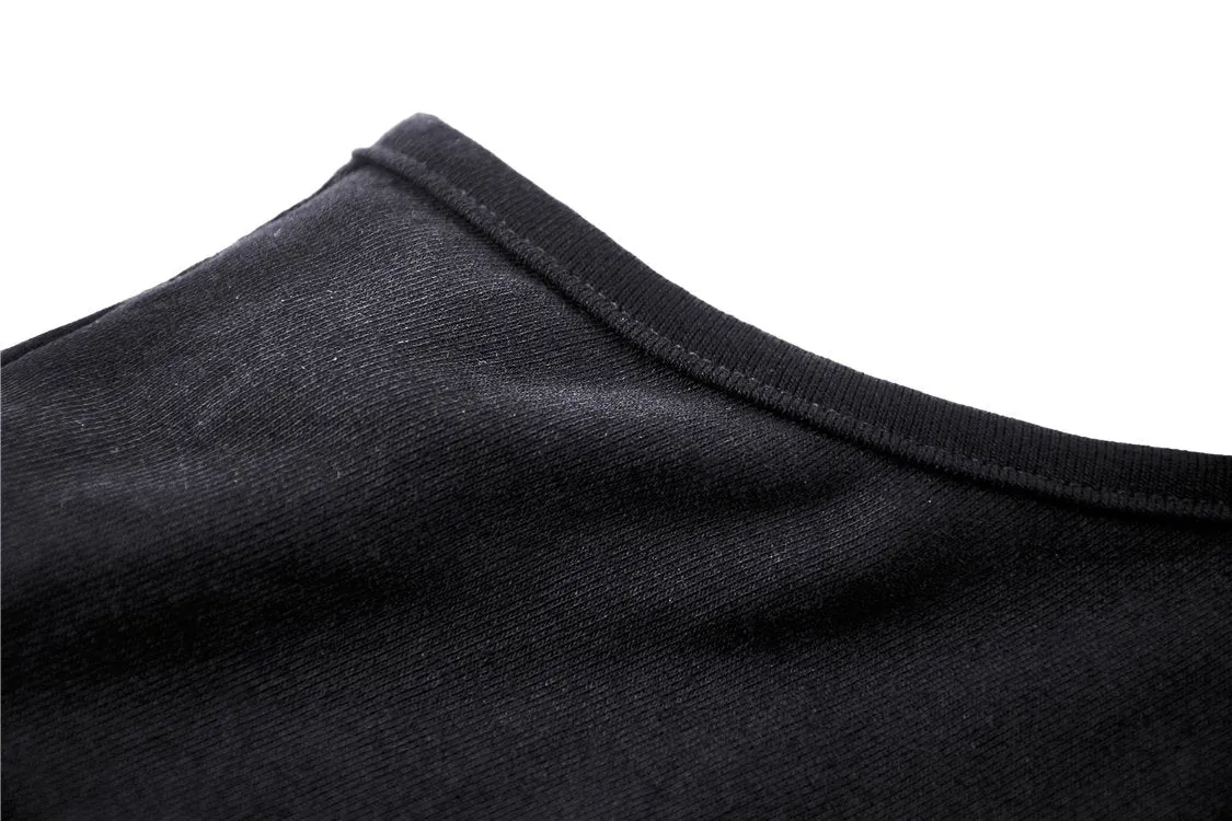 Punk asymmetrical design sexy shoulder T-shirt TW275