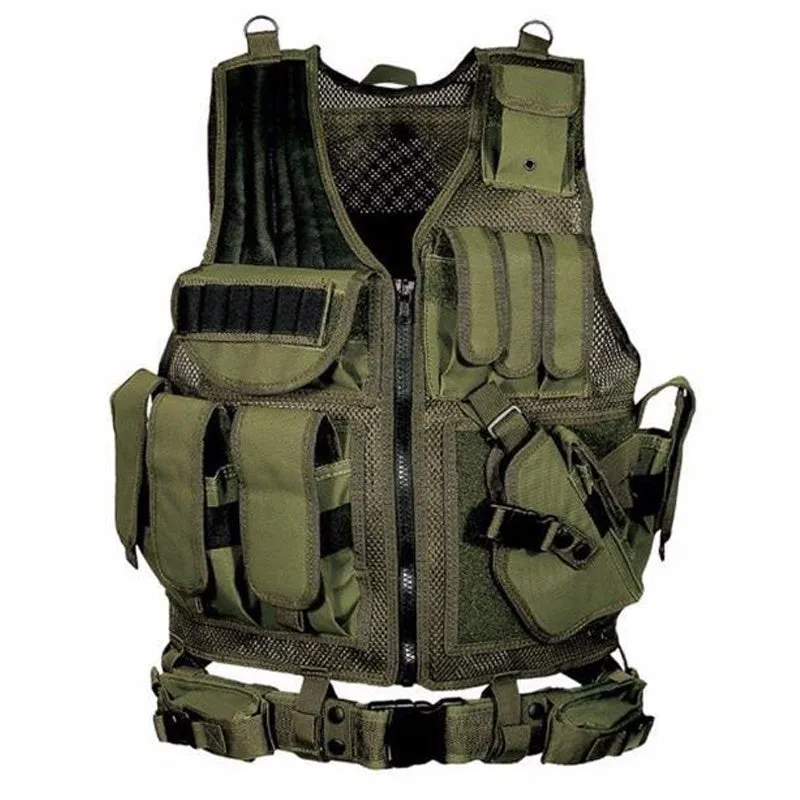 Tactical Vest Military Combat Army Armor Vests Molle Airsoft