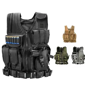 Tactical Vest Military Combat Army Armor Vests Molle Airsoft