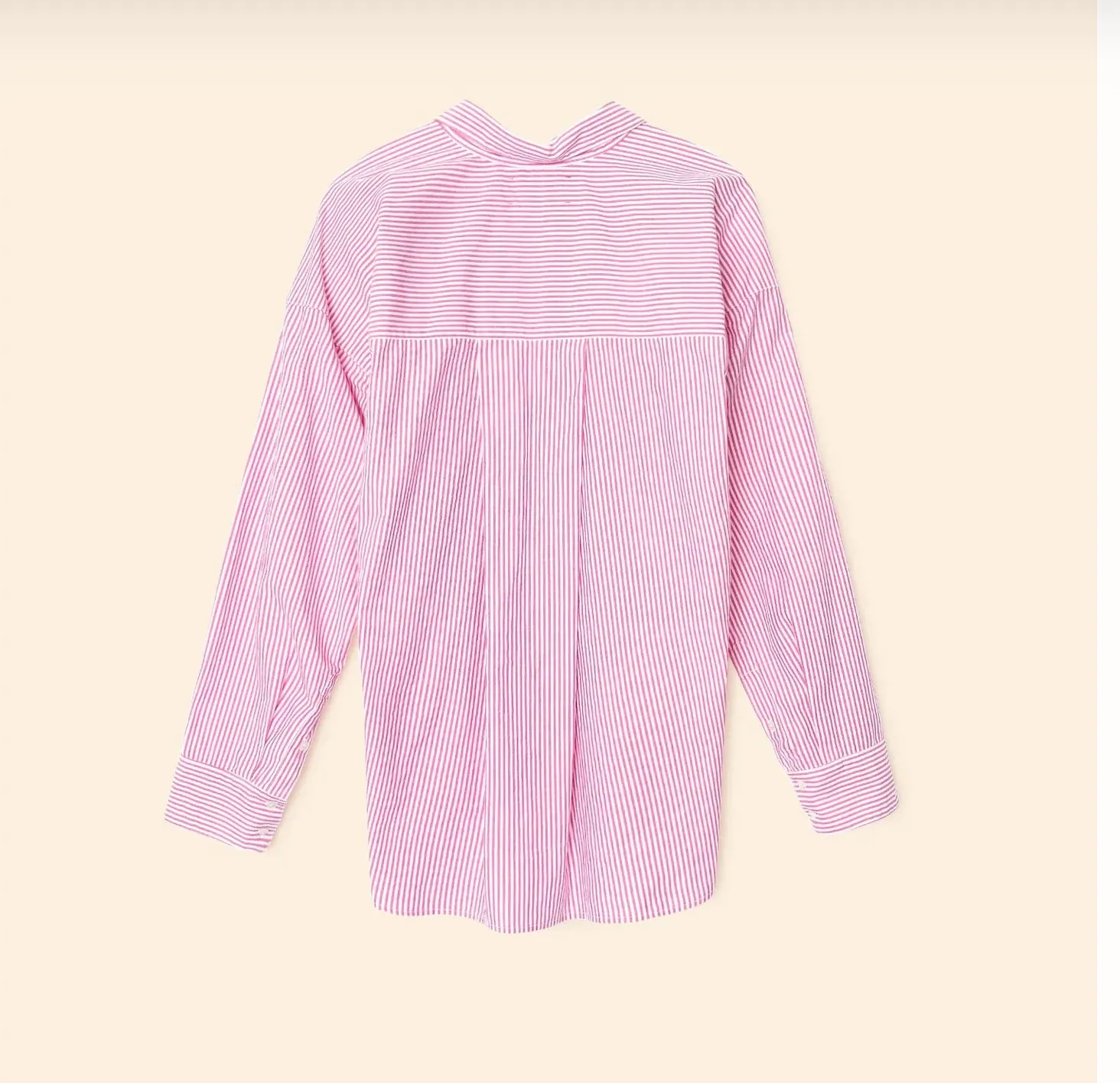 Xirena Jordy Shirt - Berry Pink Stripes